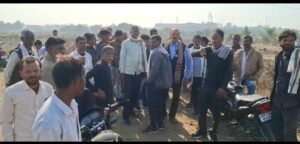 People of the township cried out due to lack of compensation in national highway construction