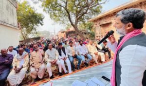 PDA Janpanchayat program successful, Samajwadi Party workers showed solidarity