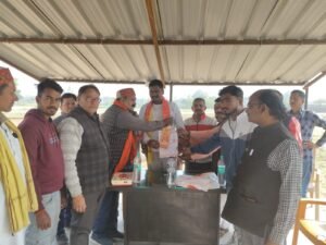 Parashuram Sena Cell: Pandit Abhishek Chaubey became Devi Patan Mandal in -charge