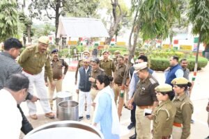 Inspection of District Prison Kheri: Special attention to food quality and safety