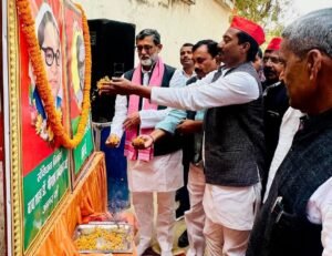 PDA Janpanchayat program successful, Samajwadi Party workers showed solidarity
