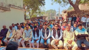 PDA Janpanchayat program successful, Samajwadi Party workers showed solidarity