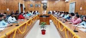 DM-SP review meeting regarding security and arrangement on Holi