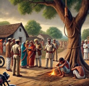 Lover-girlfriend hanged, caused a stir in the village