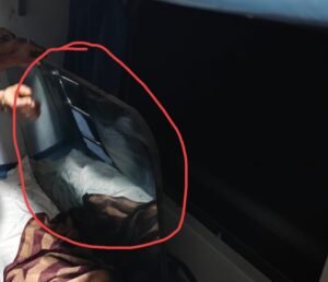 Large accident averted in high speed Awadh Assam Express, four passengers injured due to falling glass of AC coach window