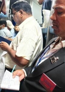 Large accident averted in high speed Awadh Assam Express, four passengers injured due to falling glass of AC coach window