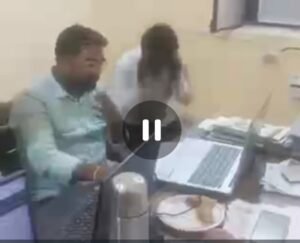 SDO's amazing act! Contract employee got a sit-up, video viral