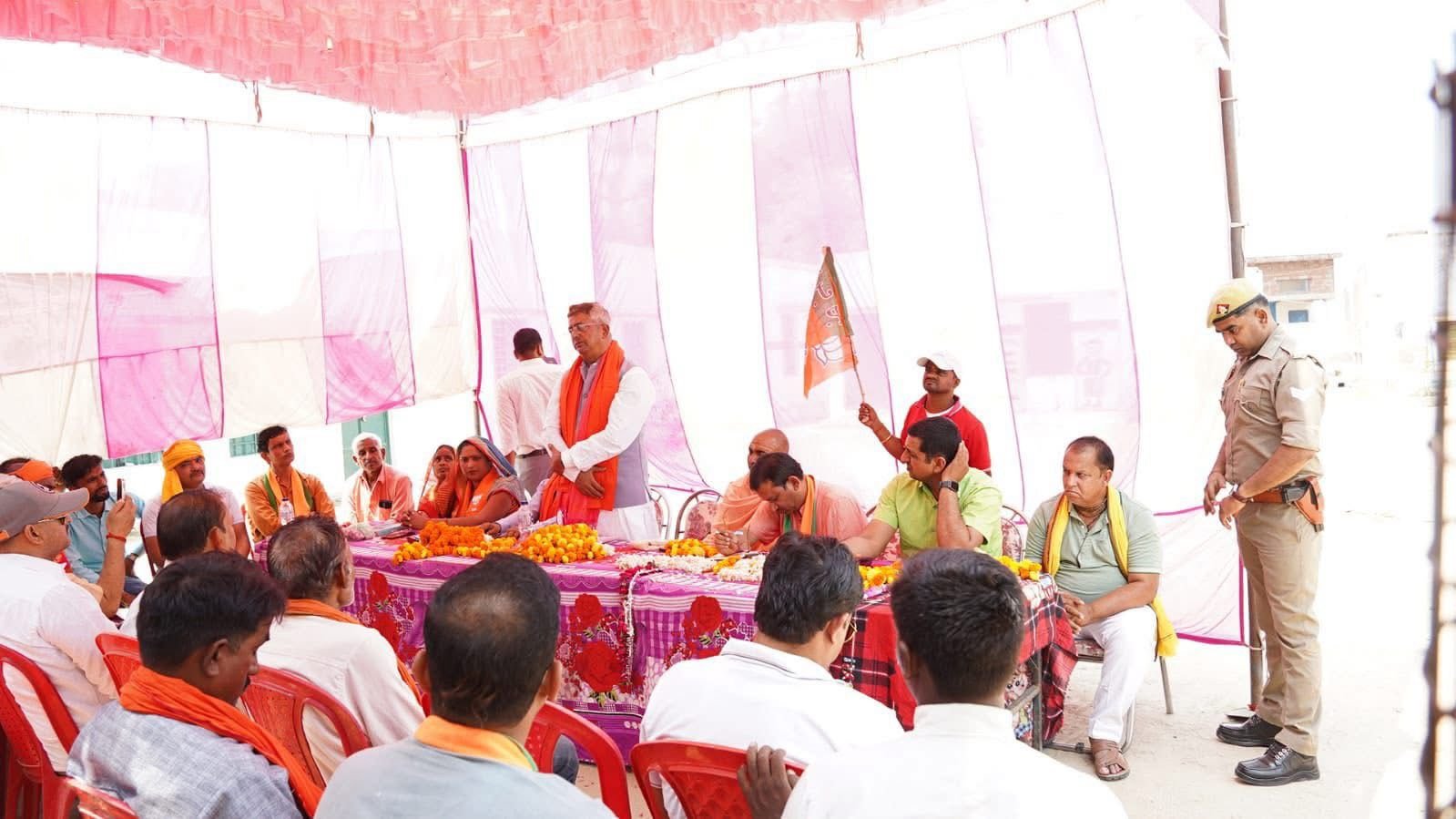 Senior BJP leader and former candidate Neeraj Tripathi said - 'Baba Saheb's idea is still the soul of India'