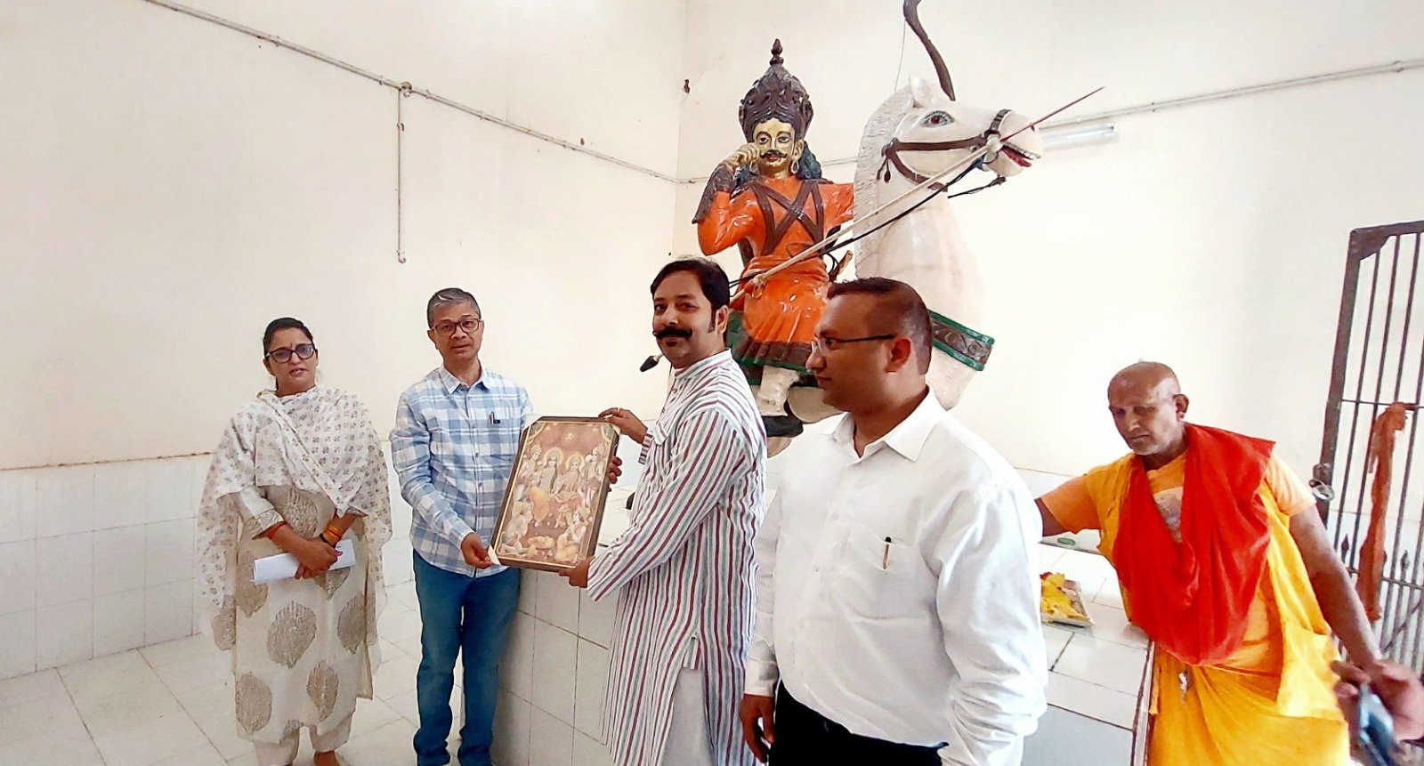 Principal Secretary Mukesh Meshram inspected Maharaja Suhail Dev memorial site, many important instructions give