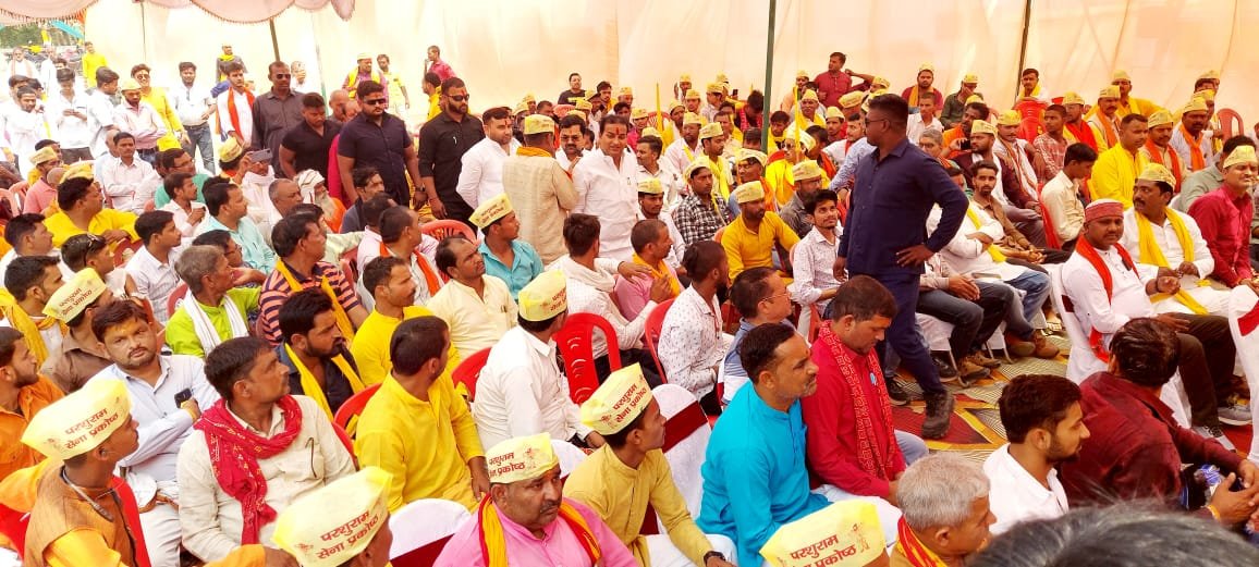 Bahraich became the center of religion and rituals under the leadership of the Parashuram army, the society came forward for the construction of the temple and Vipra Jagran: Pt. Rajkumar Bajpai