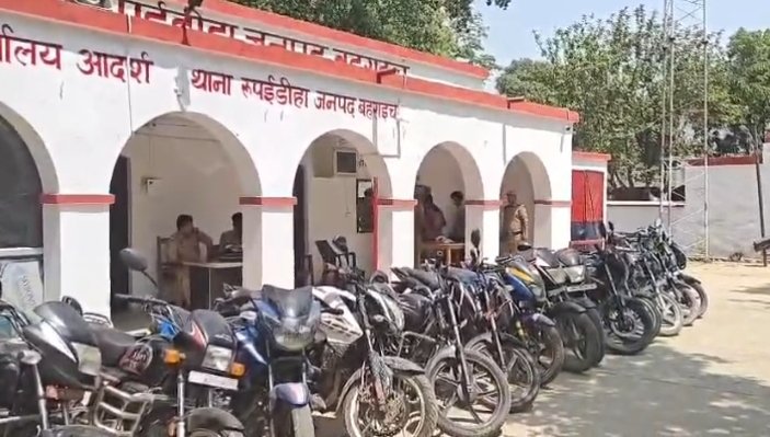 Bahraich Police's great success: International motorcycle theft exposed gang, 15 stolen bikes recovered ... see video