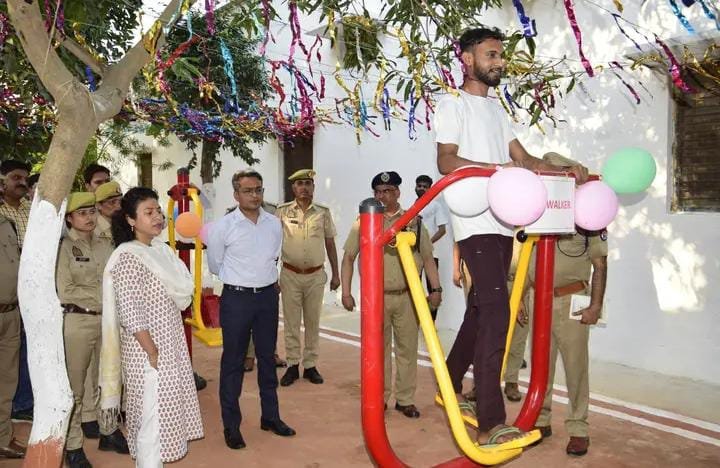 New air of hopeful health within the boundary wall of jail: 'Open gym' starts in district prison