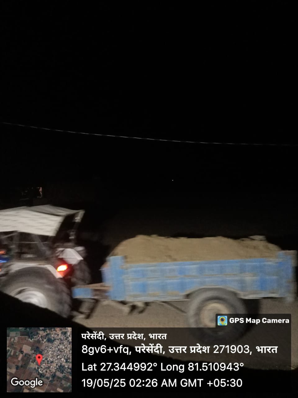 Belgaum mining mafia in Kaiserganj: Soil stolen in Parsandi village at 2 pm