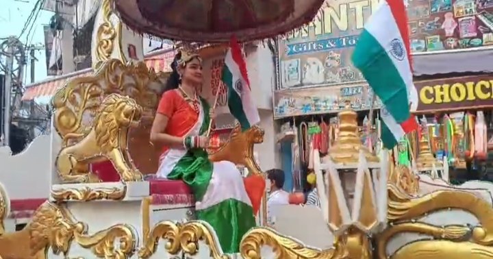 India paid tribute to the brave soldiers of 'Operation Sindoor' by taking out India Shaurya Tiranga Yatra ... Watch VIDE