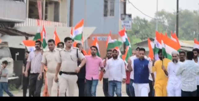 Bhagalpur echoed in honor of the tricolor: A grand tricolor journey in Shivnarayanpur, MLA Lalan Paswan led