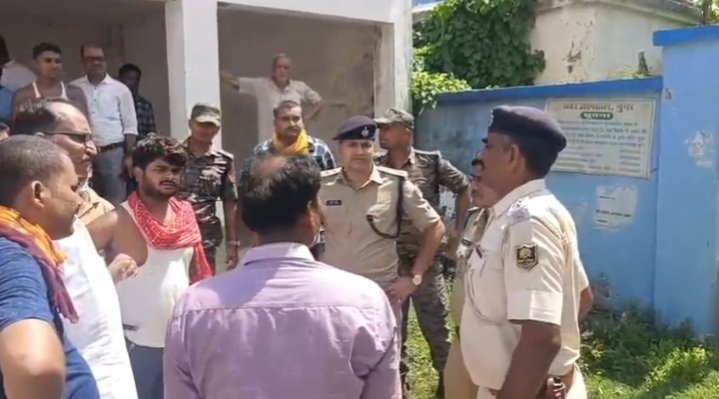 The body of the party block president found under sand found under sand in Munger, sensation spread in the are