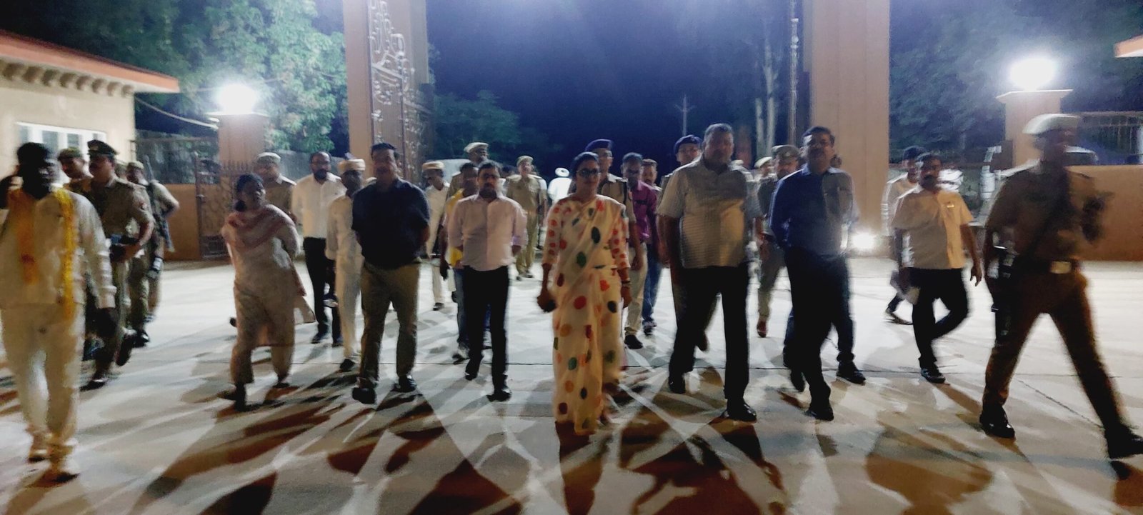 DM and SP did the inspection of Maharaja Suhail Dev Memorial site, cleaning and enhancing beauty.