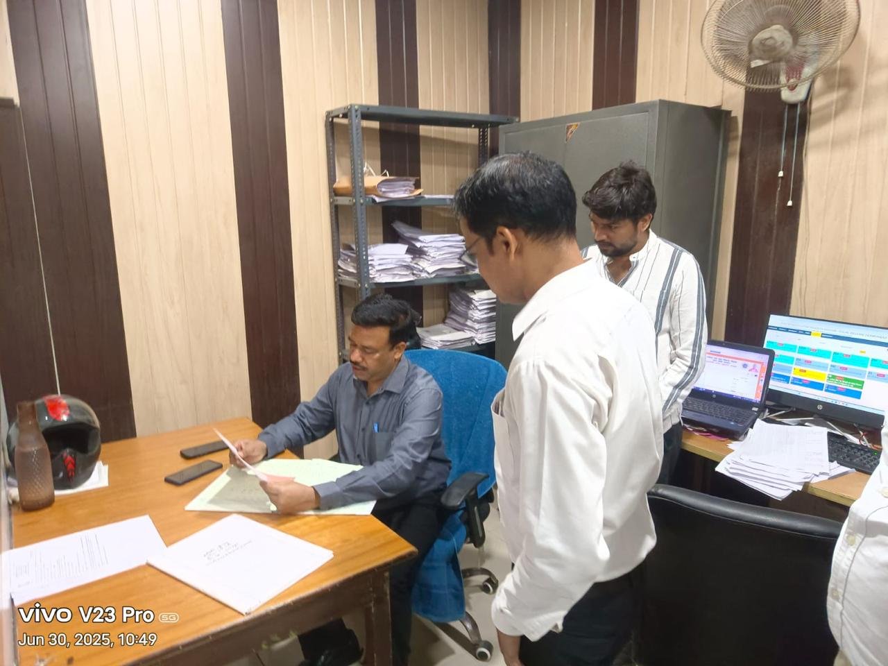 Surprise inspection of CDO stirred in Payagpur block