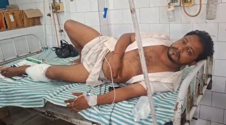 Bullet fired early over ground dispute, young man seriously injured ... Watch VIDEO