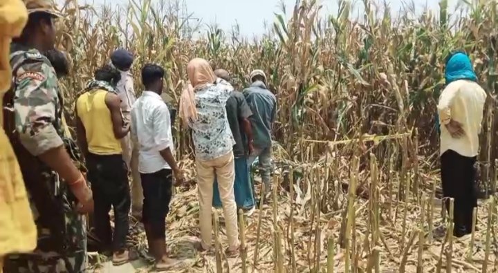 Dead body of a student missing for four days recovered from corn farm, murdered after rape