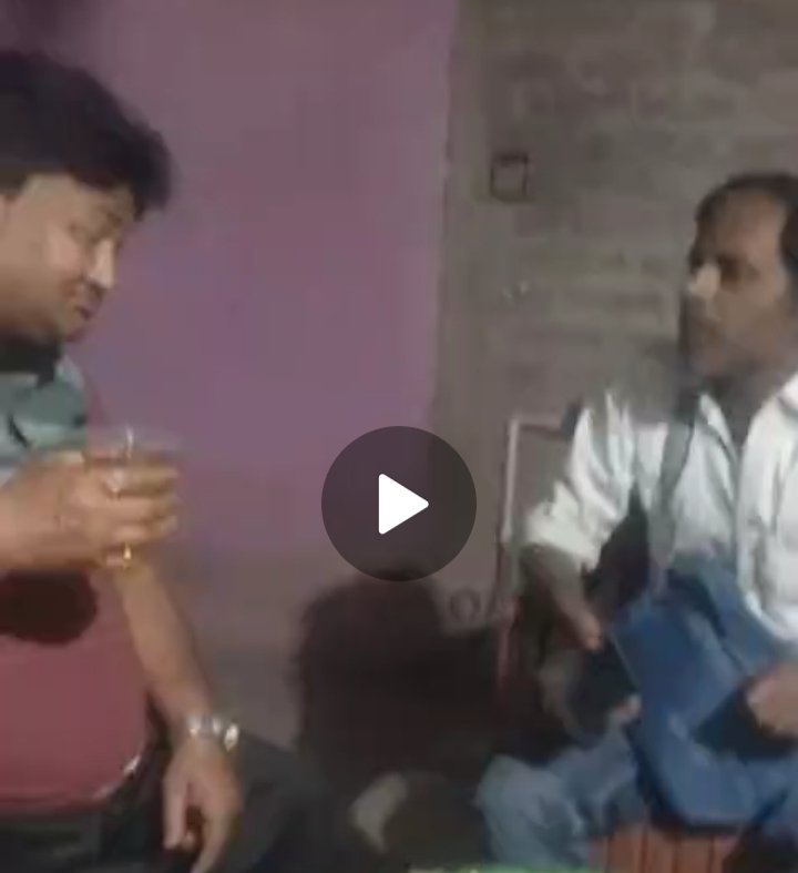 RJD district president Chandrashekhar Yadav's drinking video viral, question on liquor ban law ... Watch VIDE