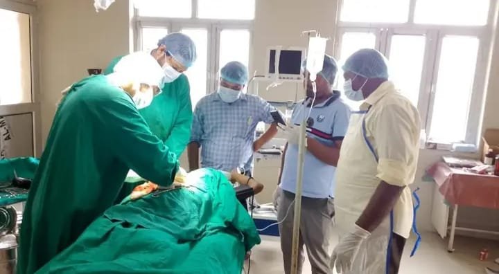 Successful operation for the first time at Oil Trauma Center, history created in medical field