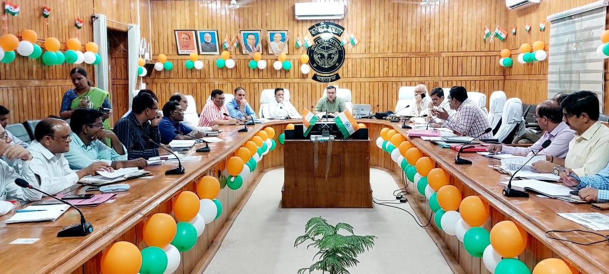 DM strict review of aspirational district indices in Bahraich