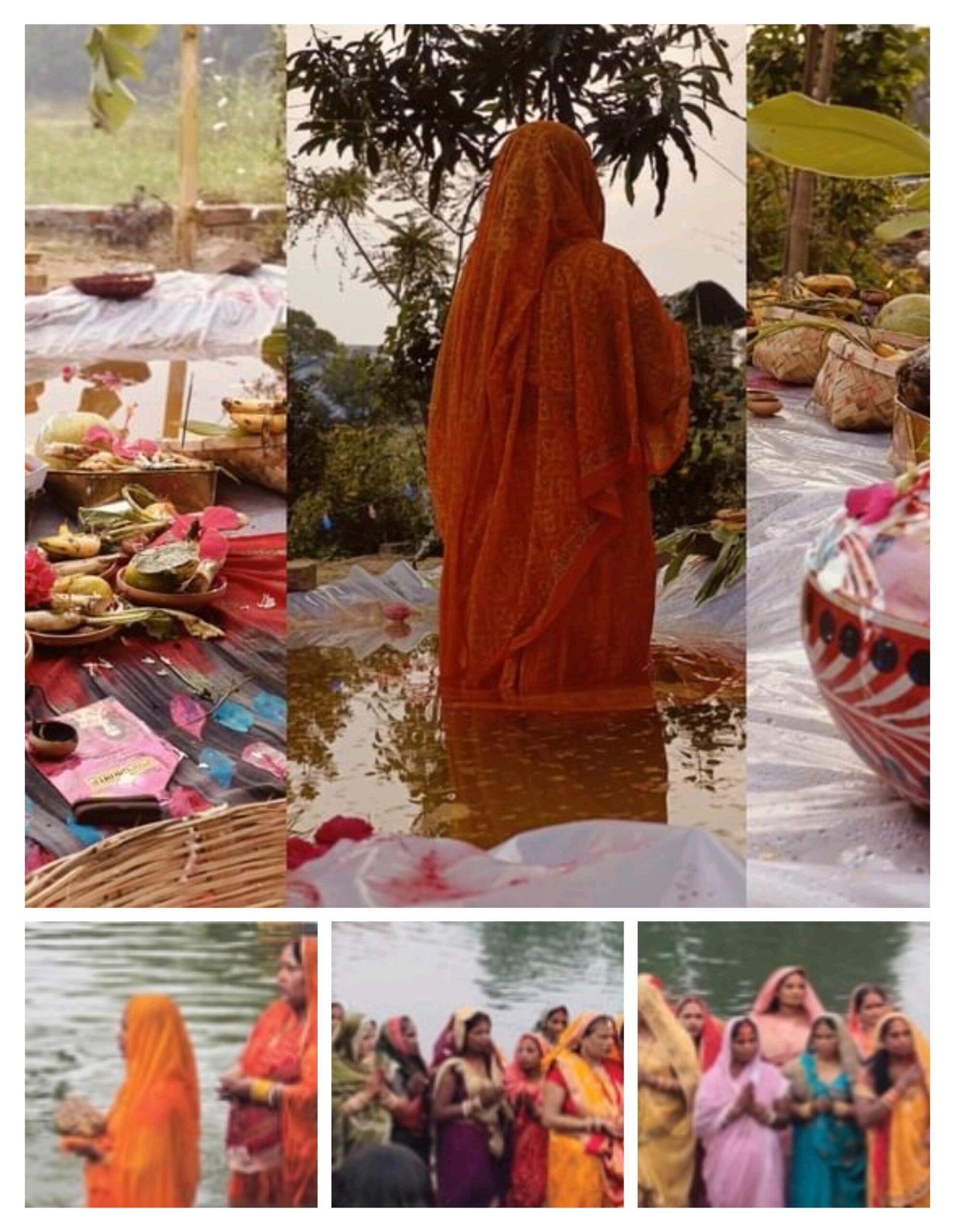 पूरे देश में आस्था के महापर्व छठ पूजा की धूम: छठ घाटों पर व्रती महिलाएं,"उगते सूर्य को अर्घ्य देकर 36 घंटे का उपवास पूर्ण किया 